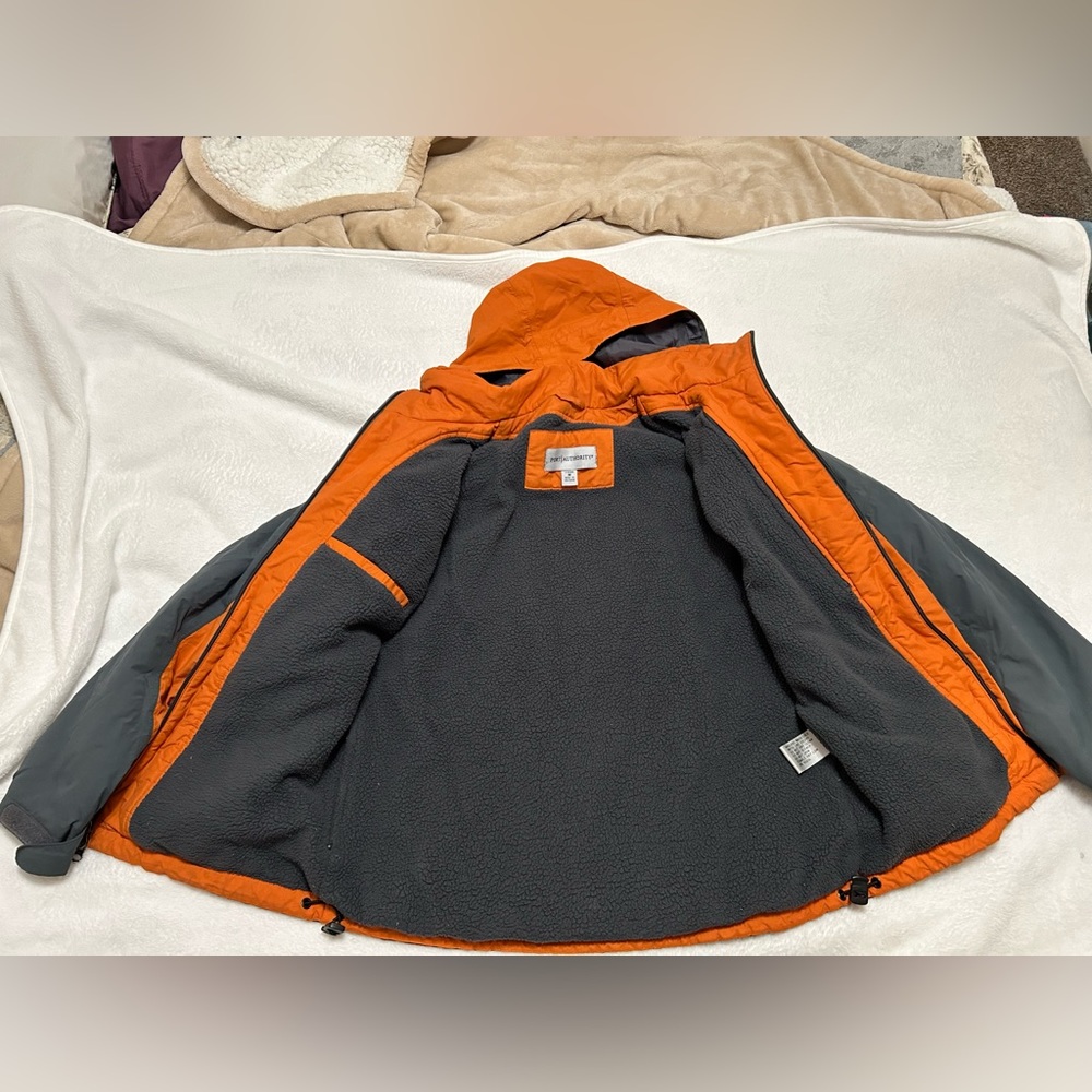 Polyester Waterproof Zip-Off Hood Adjustable Self… - image 3